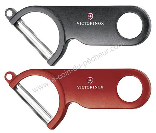 Eplucheur Victorinox 7.0673 en acier inox rouge/noir