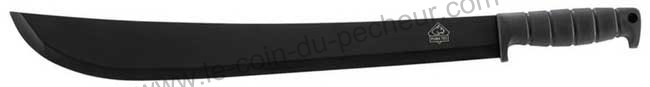 Machette PUMA-TEC noire 44cm inox + étui - 311244