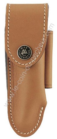 Étui Laguiole MAX CAPDEBARTHESE Tradition cuir 12cm - 27612